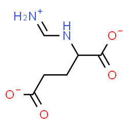ChemSpider 2D Image | 2-[(Iminiomethyl)amino]pentanedioate | C6H9N2O4