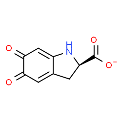ChemSpider 2D Image | (2R)-5,6-Dioxo-2,3,5,6-tetrahydro-1H-indole-2-carboxylate | C9H6NO4