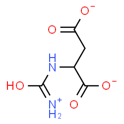 ChemSpider 2D Image | 2-[(Ammoniocarbonyl)amino]succinate | C5H7N2O5