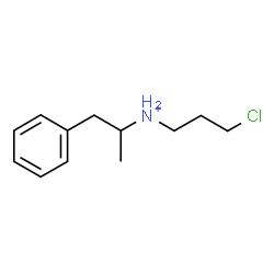 ChemSpider 2D Image | 3-Chloro-N-(1-phenyl-2-propanyl)-1-propanaminium | C12H19ClN