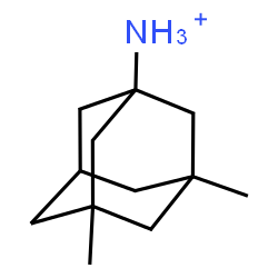 ChemSpider 2D Image | 3,5-Dimethyl-1-adamantanaminium | C12H22N