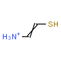 ChemSpider 2D Image | 2-Sulfanylethenaminium | C2H6NS