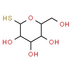 ChemSpider 2D Image | 1-Thiohexopyranose | C6H12O5S
