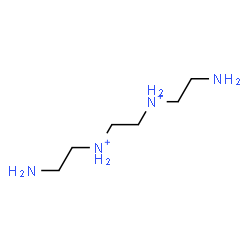 ChemSpider 2D Image | N,N'-Bis(2-aminoethyl)-1,2-ethanediaminiumato | C6H20N4