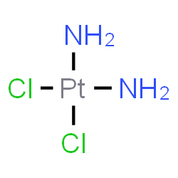 ChemSpider 2D Image | Diammine(dichloro)platinum | H6Cl2N2Pt