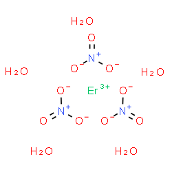 ChemSpider 2D Image | Erbium nitrate hydrate (1:3:5) | H10ErN3O14