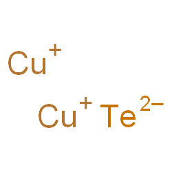 ChemSpider 2D Image | Dicopper(1+) telluride | Cu2Te