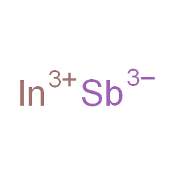 ChemSpider 2D Image | antimony(-3) anion; indium(+3) cation | InSb