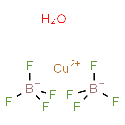 ChemSpider 2D Image | Copper(II) tetrafluoroborate hydrate | H2B2CuF8O