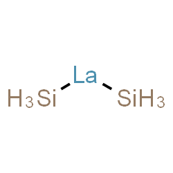 ChemSpider 2D Image | bis($l^{1}-silanyl)lanthanum | LaSi2