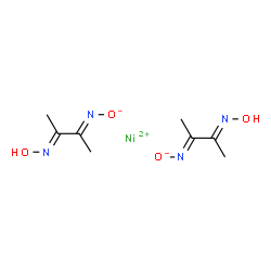 ChemSpider 2D Image | Nickel dimethylglyoxime | C8H14N4NiO4