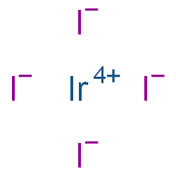 ChemSpider 2D Image | Iridium(4+) tetraiodide | I4Ir