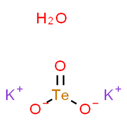 ChemSpider 2D Image | Potassium tellurite hydrate (2:1:1) | H2K2O4Te