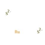 InChI=1/Ru.2S/q+4;2*-2