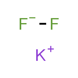 ChemSpider 2D Image | Potassium bifluoride | HF2K