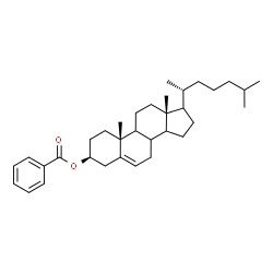 ChemSpider 2D Image | (3beta,8xi,9xi,14xi,17xi)-Cholest-5-en-3-yl benzoate | C34H50O2