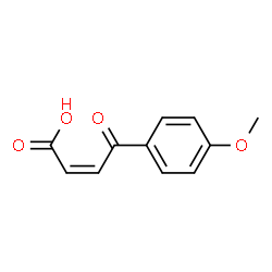 ChemSpider 2D Image | (2Z)-4-(4-Methoxyphenyl)-4-oxo-2-butenoic acid | C11H10O4