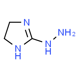 ChemSpider 2D Image | 2-Hydrazino-4,5-dihydro-1H-imidazole | C3H8N4