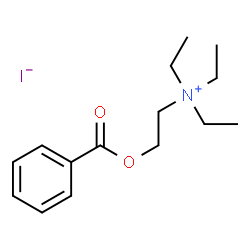 ChemSpider 2D Image | 2-(Benzoyloxy)-N,N,N-triethylethanaminium iodide | C15H24INO2