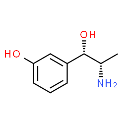 ChemSpider 2D Image | 3-[(1S,2S)-2-Amino-1-hydroxypropyl]phenol | C9H13NO2