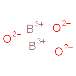 ChemSpider 2D Image | boron(3+);oxygen(2-) | B2O3