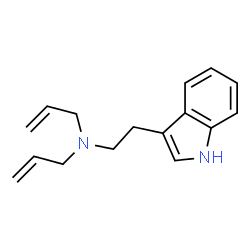 ChemSpider 2D Image | N,N-DIALLYLTRYPTAMINE | C16H20N2