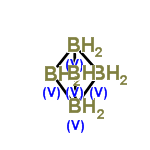 InChI=1/B5H9/c1-2-4-3(1)5(1,2)4/h5H,1-4H2