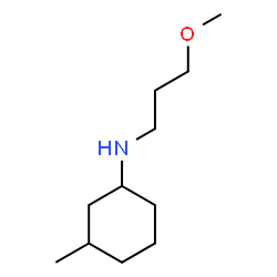 ChemSpider 2D Image | N-(3-Methoxypropyl)-3-methylcyclohexanamine | C11H23NO
