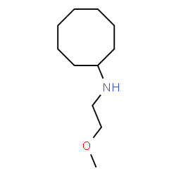 ChemSpider 2D Image | N-(2-Methoxyethyl)cyclooctanamine | C11H23NO