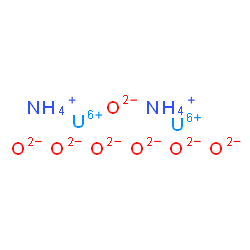 ChemSpider 2D Image | Ammonium diuranate | H8N2O7U2