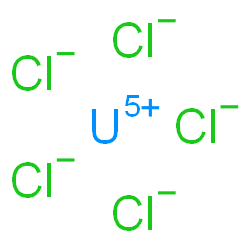 ChemSpider 2D Image | Uranium(5+) pentachloride | Cl5U