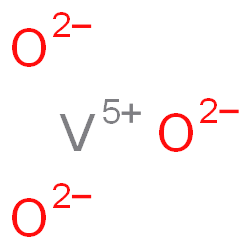 ChemSpider 2D Image | oxygen(-2) anion; vanadium(+5) cation | O3V