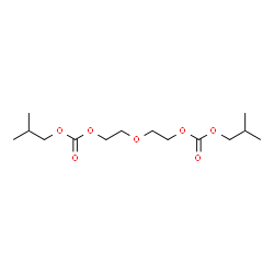 ChemSpider 2D Image | Diisobutyl oxydi-2,1-ethanediyl biscarbonate | C14H26O7