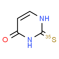 ChemSpider 2D Image | 2-(~35~S)Thioxo-2,3-dihydro-4(1H)-pyrimidinone | C4H4N2O35S