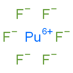 ChemSpider 2D Image | Plutonium(6+) hexafluoride | F6Pu