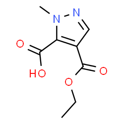ChemSpider 2D Image | 4-Ethyl 1-methyl-1H-pyrazole-4,5-dicarboxylate | C8H10N2O4