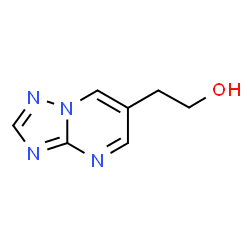 ChemSpider 2D Image | 2-([1,2,4]Triazolo[1,5-a]pyrimidin-6-yl)ethanol | C7H8N4O