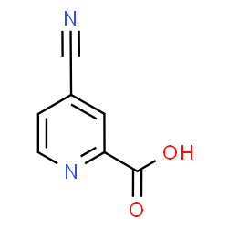 ChemSpider 2D Image | 4-cyanopicolinic acid | C7H4N2O2