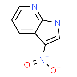 ChemSpider 2D Image | 3-nitro-7-azaindole | C7H5N3O2