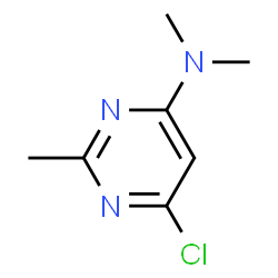 ChemSpider 2D Image | 6-Chloro-N,N,2-trimethyl-4-pyrimidinamine | C7H10ClN3