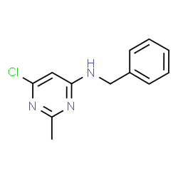 ChemSpider 2D Image | N-Benzyl-6-chloro-2-methyl-4-pyrimidinamine | C12H12ClN3