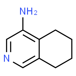 ChemSpider 2D Image | 5,6,7,8-Tetrahydro-4-isoquinolinamine | C9H12N2