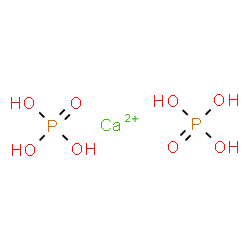 ChemSpider 2D Image | Phosphoric acid, calcium salt (2:1) | H6CaO8P2