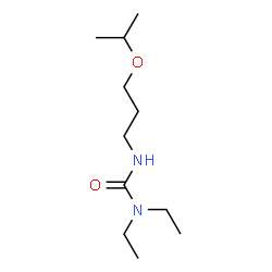 ChemSpider 2D Image | 1,1-Diethyl-3-(3-isopropoxypropyl)urea | C11H24N2O2