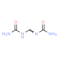 ChemSpider 2D Image | 1,1'-Methylylidenediurea | C3H6N4O2