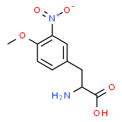 ChemSpider 2D Image | O-Methyl-3-nitrotyrosine | C10H12N2O5