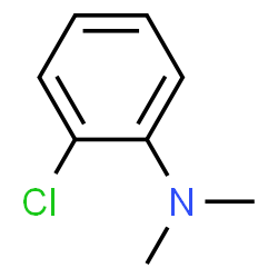 ChemSpider 2D Image | 2-Chloro-N,N-dimethylaniline | C8H10ClN