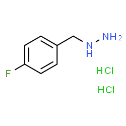 ChemSpider 2D Image | (4-Fluorobenzyl)hydrazine dihydrochloride | C7H11Cl2FN2