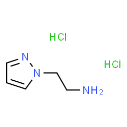 ChemSpider 2D Image | 2-(PYRAZOL-1-YL)ETHANAMINE DIHYDROCHLORIDE | C5H11Cl2N3