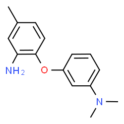 ChemSpider 2D Image | 2-[3-(dimethylamino)phenoxy]-5-methylaniline | C15H18N2O